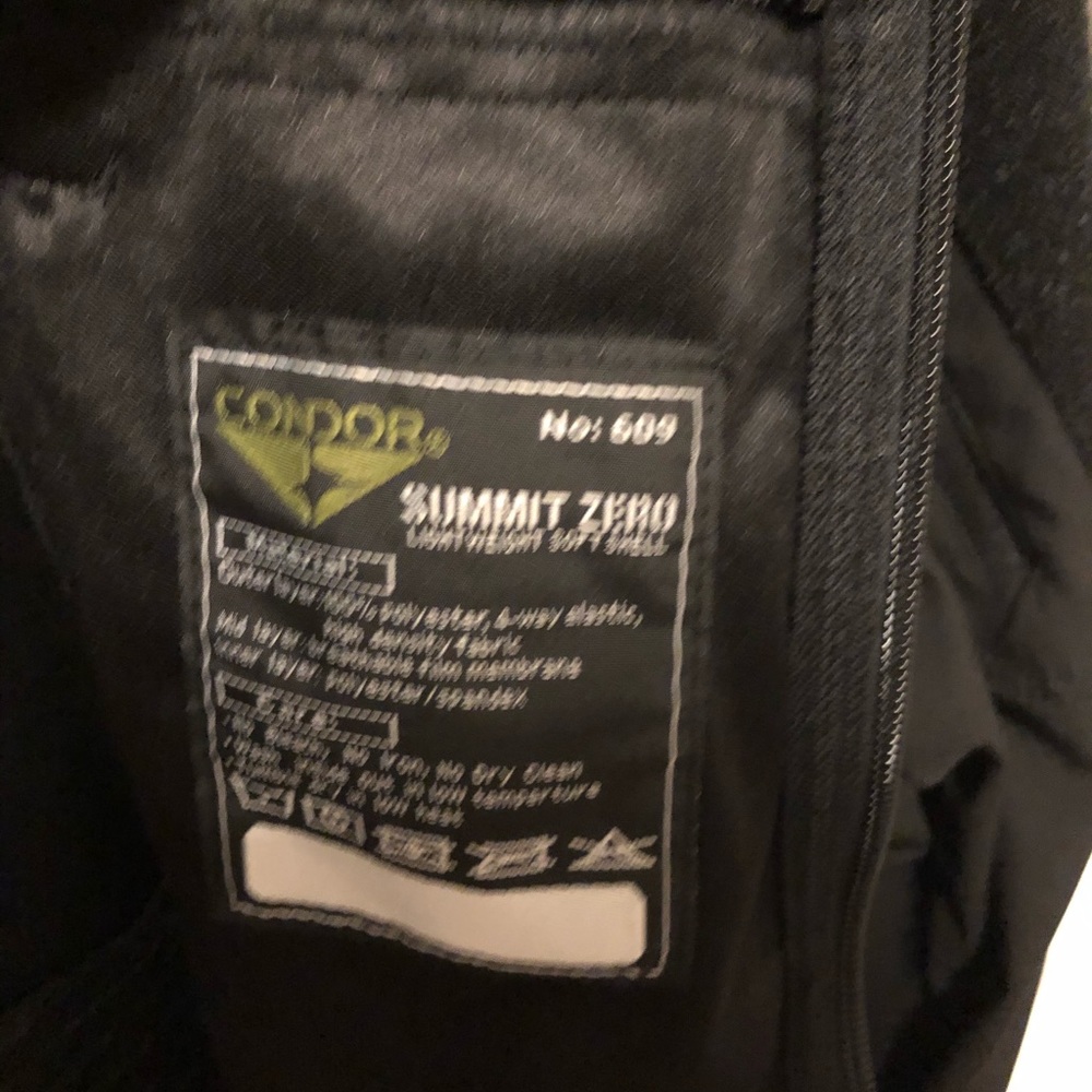 Soft shell jacket